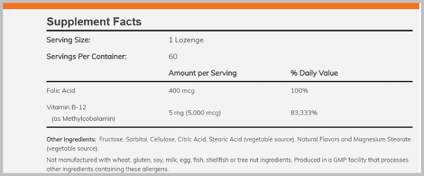 b-12 label now b12 label