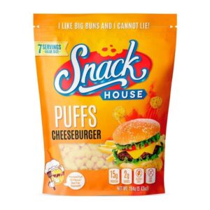 Snackhouse Puffs Cheeseburger