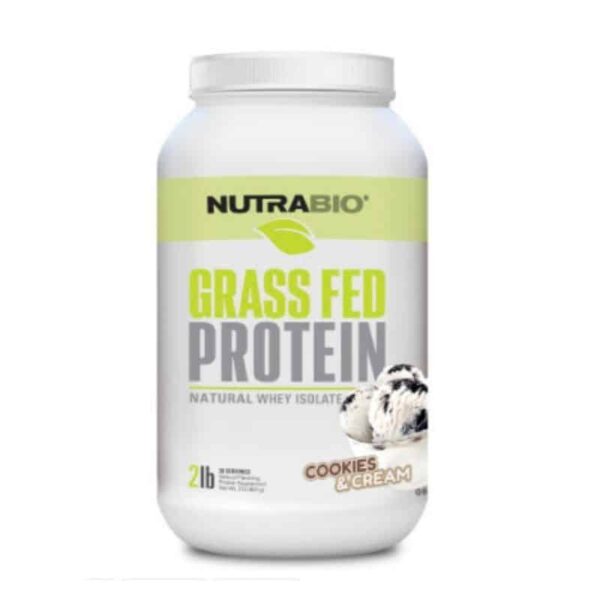 NutraBio Grass Fed Isolate C&C