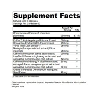 MTS Drop Factor X Label