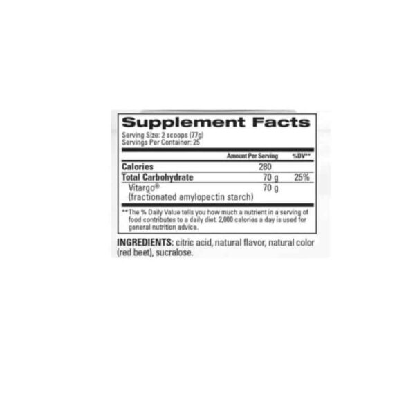 Vitargo Nutrition Vitargo Nutrition