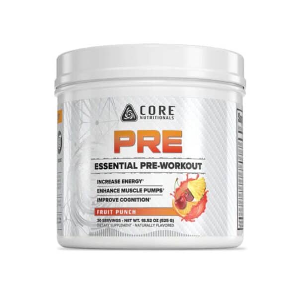 Core Nutritionals Pre Fruit Punch Core Nutritionals Pre Fruit Punch
