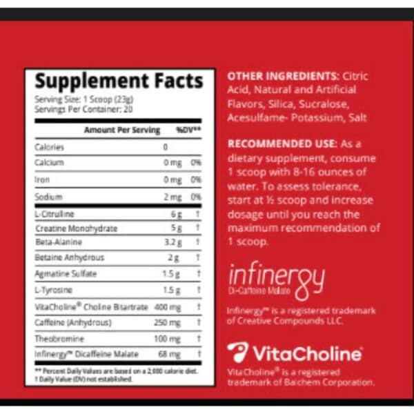 MTS Clash OG (nutrition) MTS Clash OG (nutrition)