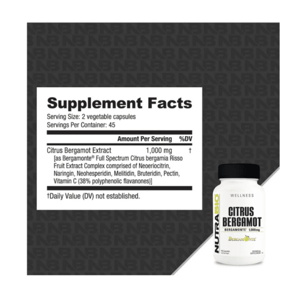 NutraBio Citrus Bergamot (nutrition) NutraBio Citrus Bergamot (nutrition)