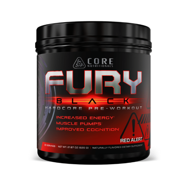 Core Nutritionals Fury Black (3) Core Nutritionals Fury Black